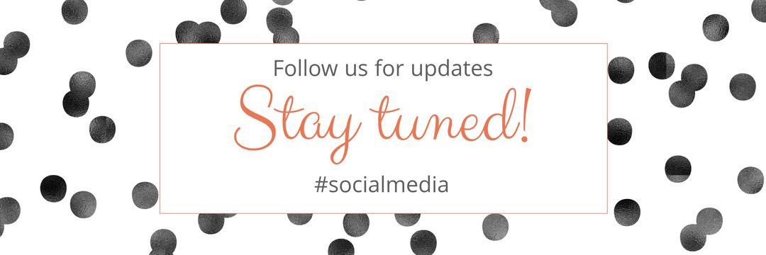 Stylish Social Media Banner with Minimalist Dot Pattern
