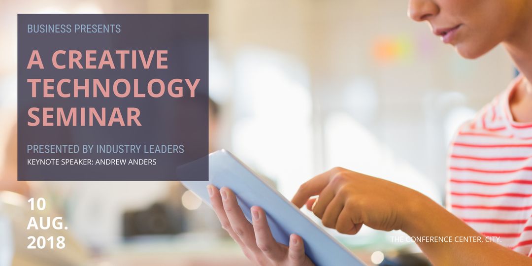 Creative Technology Seminar Featured on Digital Advertising Display