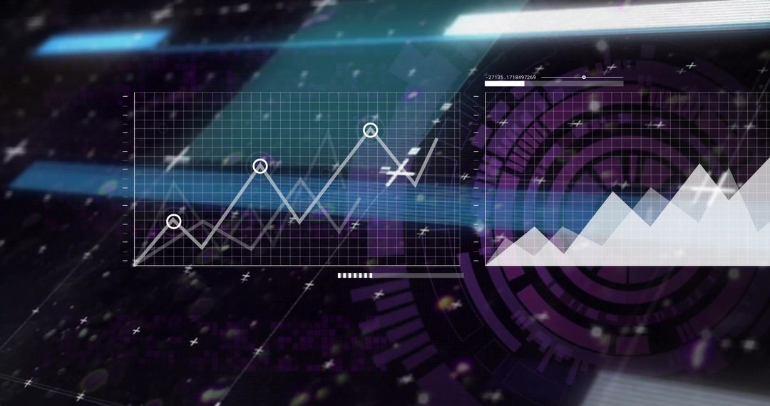 Digital Data Analysis with Graph and Grid Overlay