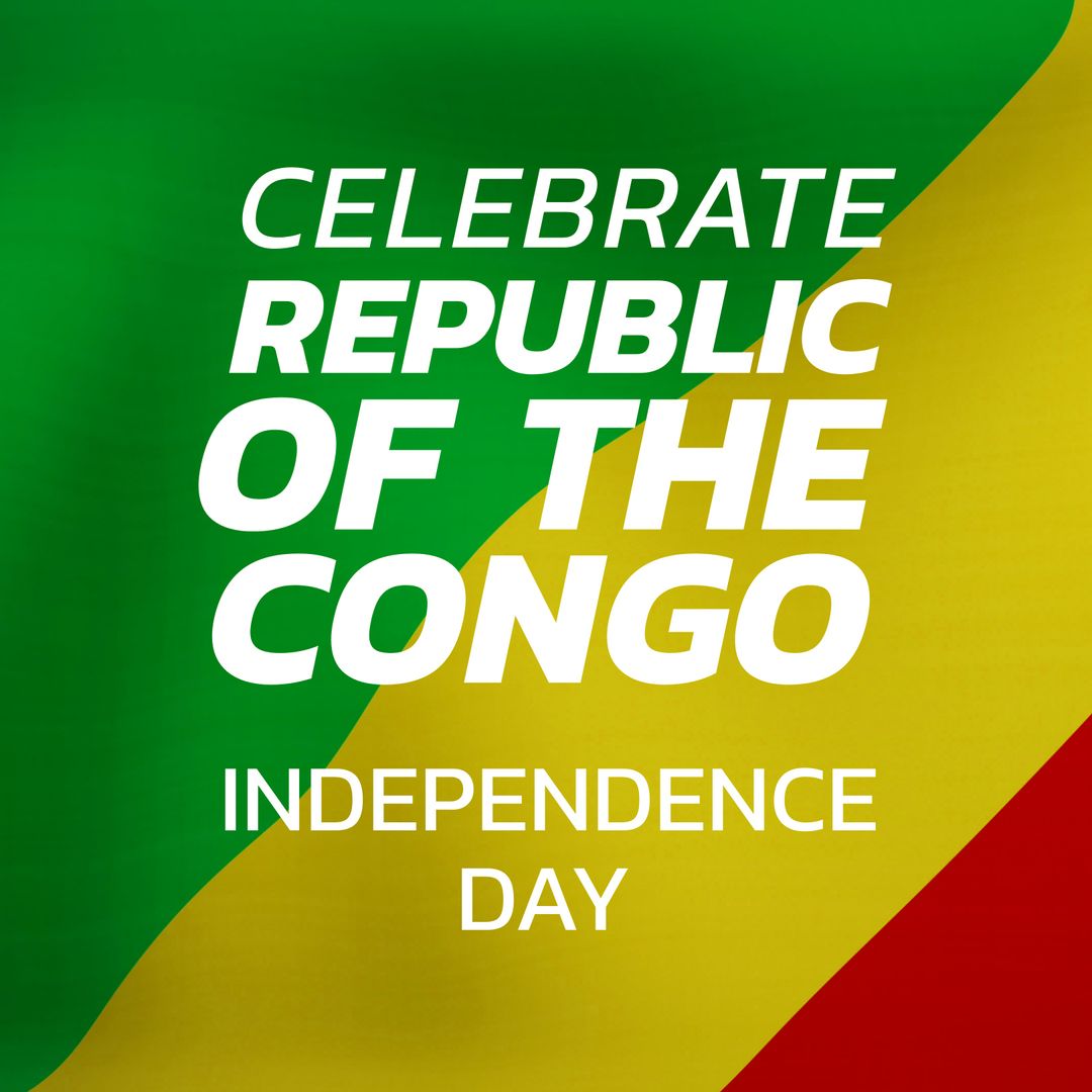 Republic of the Congo Independence Day Celebration Design