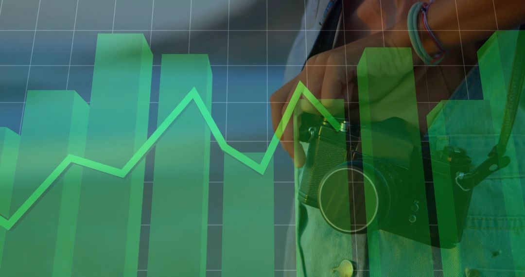 Creative Fusion of Photography and Data Visualization with Vintage Flair