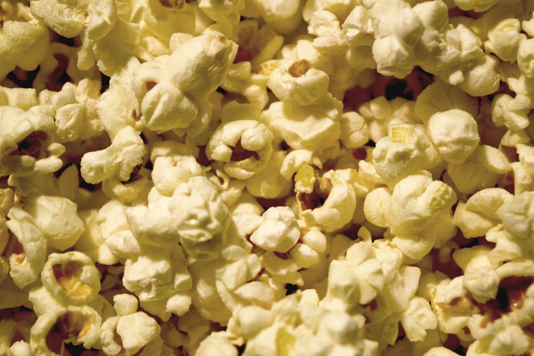 Close-up of freshly popped popcorn - Free Images, Stock Photos and Pictures on Pikwizard.com