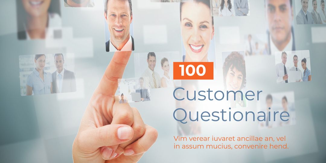 Customer Engagement and Feedback Concept with Friendly Faces