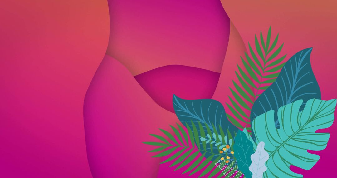 Abstract Fusion of Nature and Technology