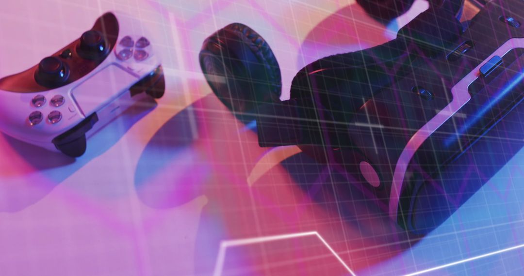 Futuristic Gaming Technology and Digital Interfaces