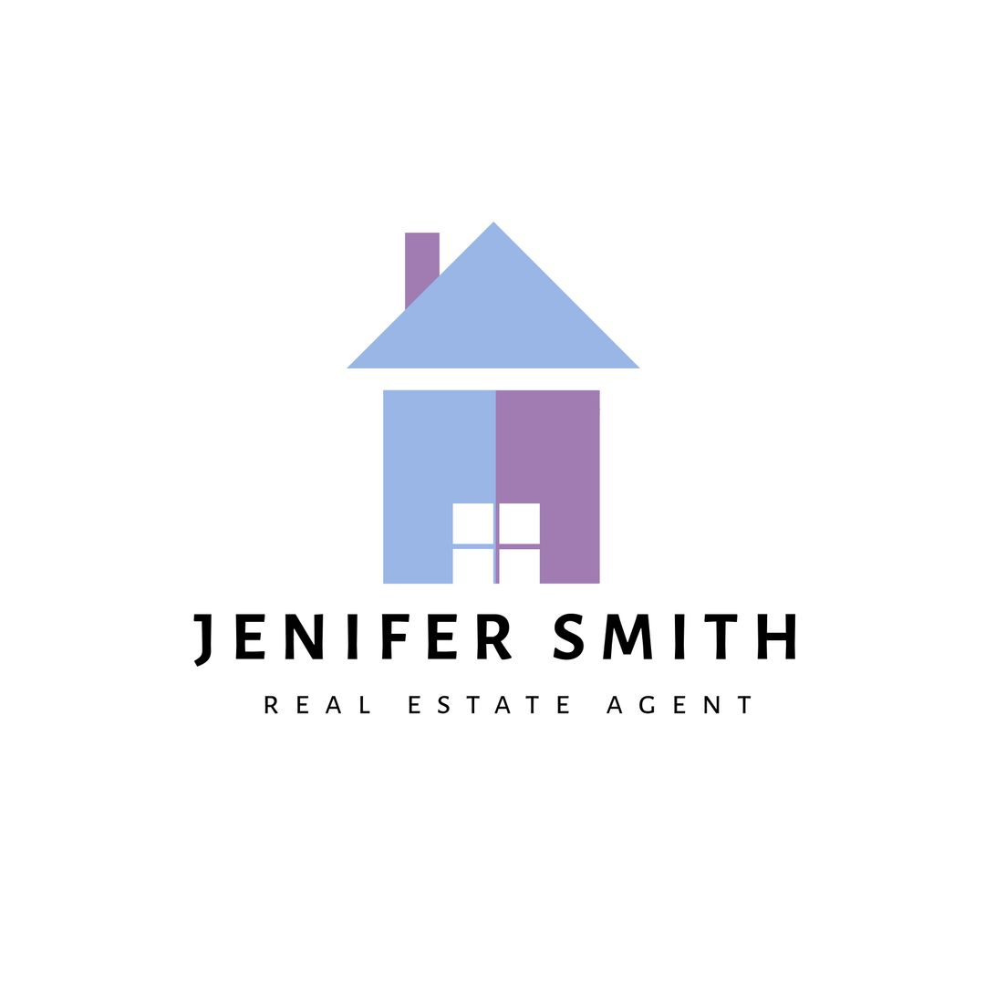 Minimalist Real Estate Agent Logo with House Design - Download Free Stock Templates Pikwizard.com