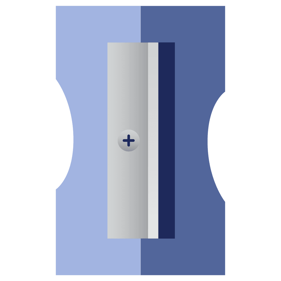 Blue Pencil Sharpener Transparent Background Vector