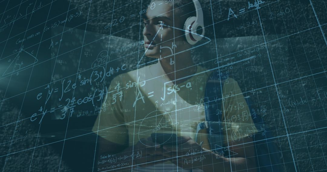 Digital Interface Over Multitasking Man Using Technology