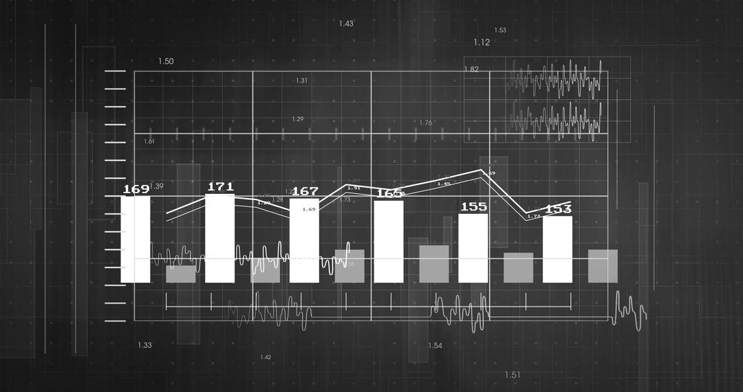 analyzing financial data with graphs and charts - Free Images, Stock Photos and Pictures on Pikwizard.com