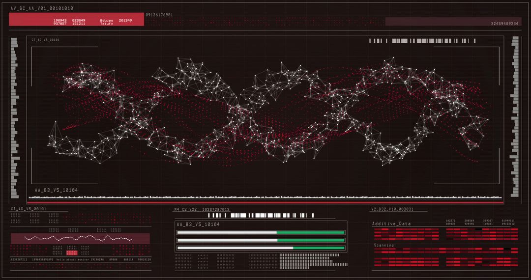 Digital generated dna structure on the screen - Free Images, Stock Photos and Pictures on Pikwizard.com