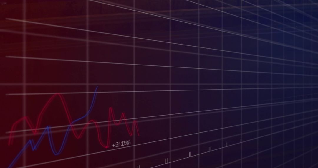Financial Data Analytics Over Digital Grid Screen