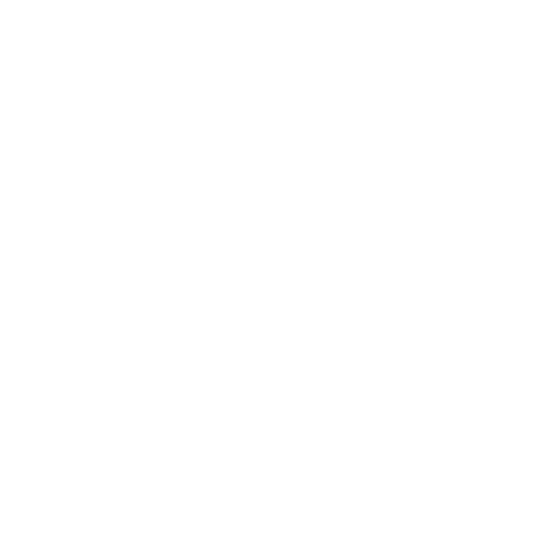 White Ribbon Banner on Transparent Background for Mockups