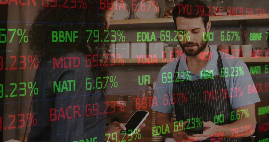 Digital Financial Interface Over Smartphone Payment Interaction