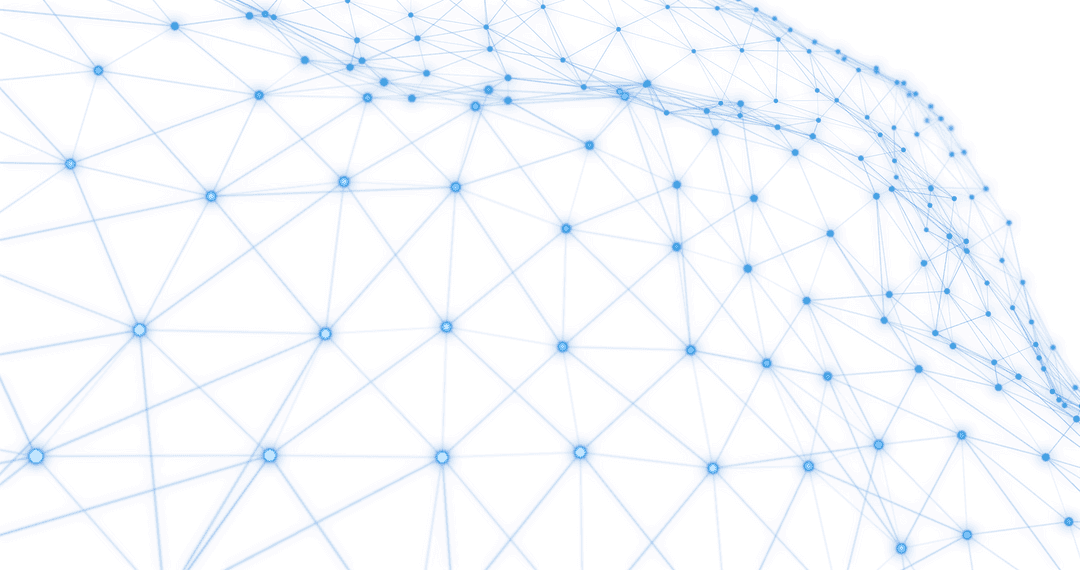 Abstract Blue Transparent Molecular Structure Model with Networking - Download Free Stock Images Pikwizard.com
