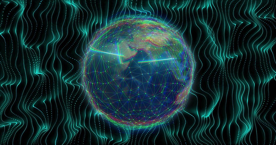 Abstract Digital Earth with Connected Network