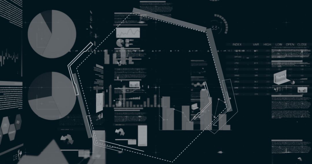 Hexagonal Framework over Digital Scheme Stock Analysis
