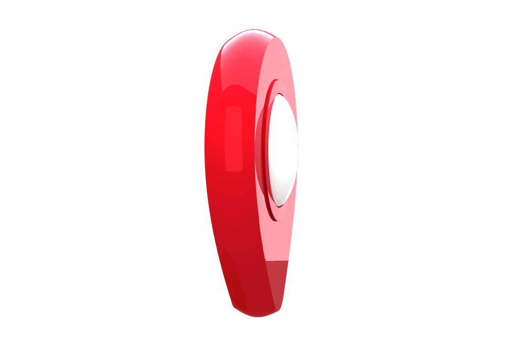 Transparent Red 3D Navigation Pointer on White Background - Download Free Stock Images Pikwizard.com