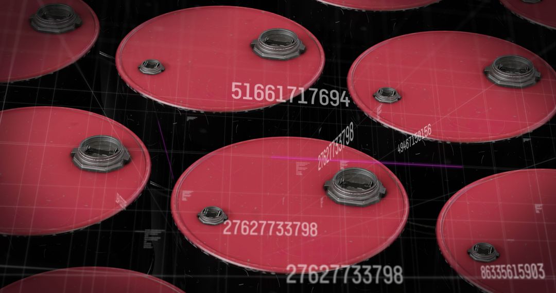 Digital Interface and Oil Barrels Suggesting Data Analysis