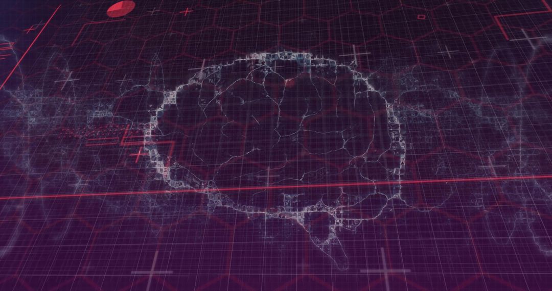 Holographic Brain Visualization with Futuristic Interface