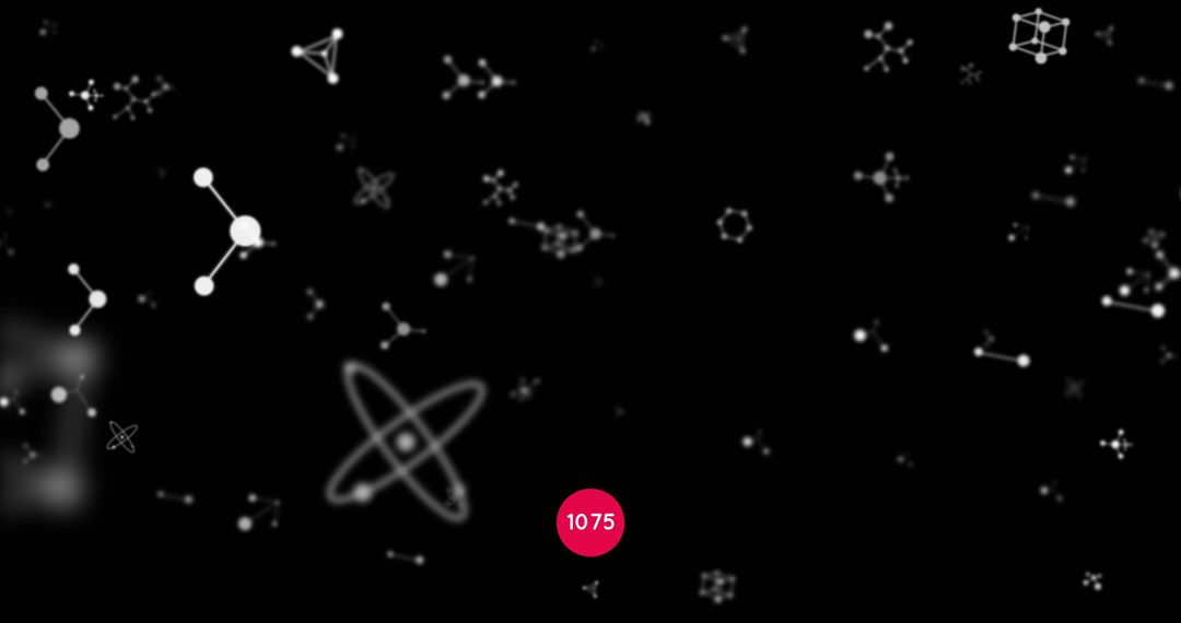 Digital Molecule Structures with Interactive Number Interface