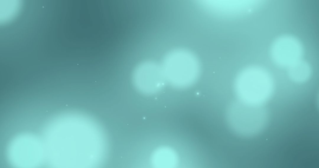 Abstract Light Spots on Soft Blue Gradient Background