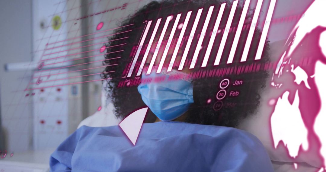 Digital Healthcare Interface with Patient and Data Visualization