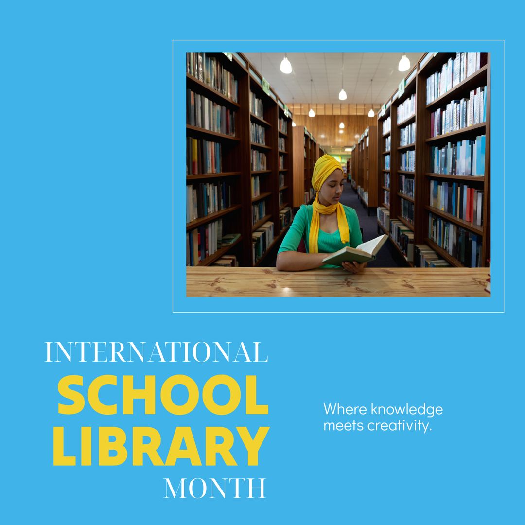 Celebrating International School Library Month With Enthusiastic Reader