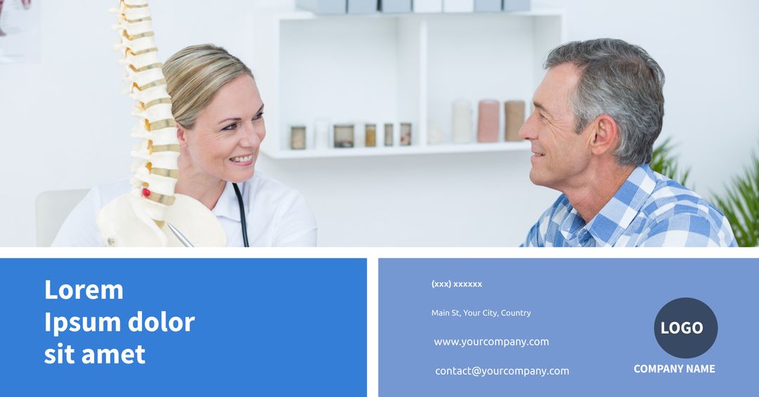 Friendly Doctor Offering Professional Healthcare Guidance