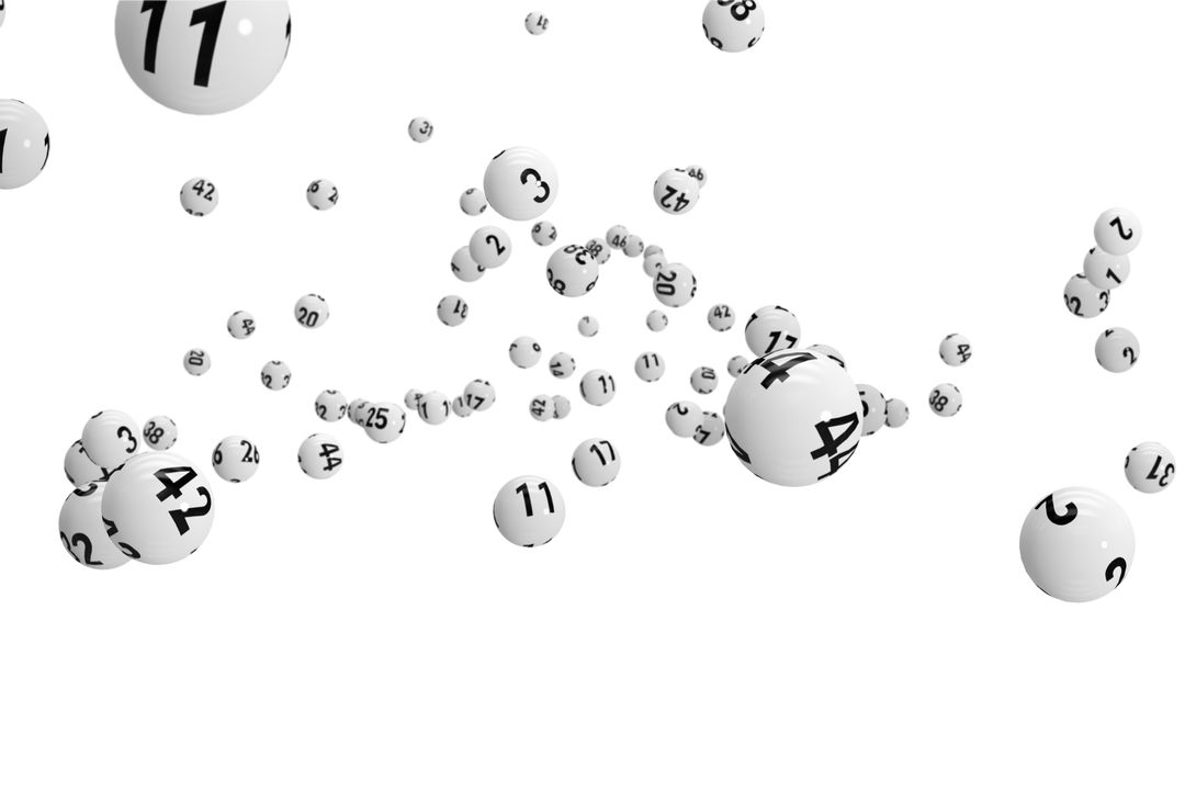 3D Rendering of Transparent Background Lottoballs Cascade - Download Free Stock Images Pikwizard.com