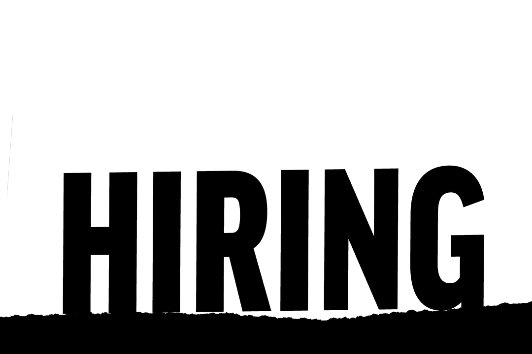 Transparent Hiring Text for Job Recruitment Designs