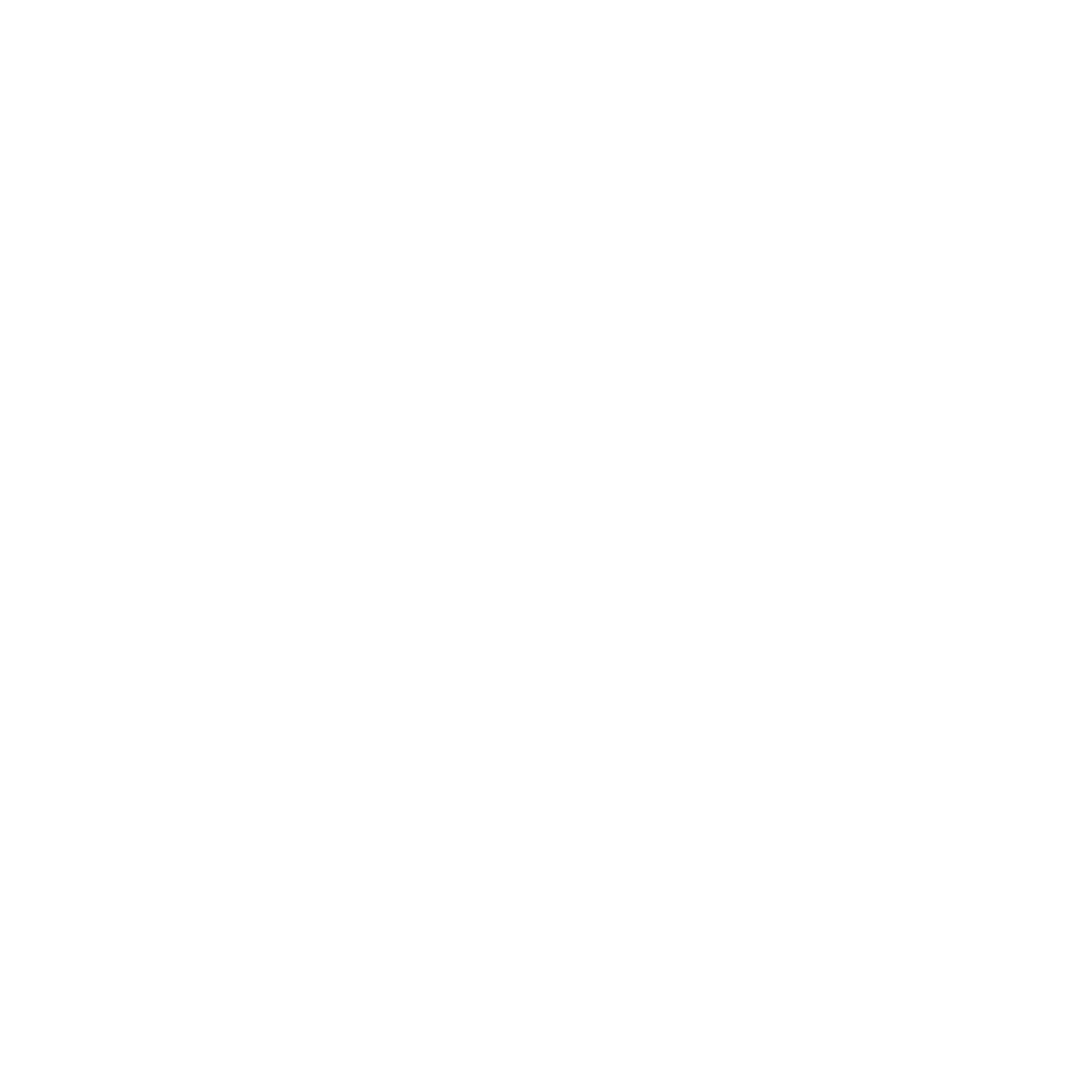 Crossed White Arrows on Transparent Background