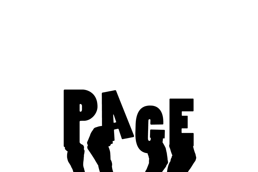 Illustrated Hands Holding Document on Transparent Background