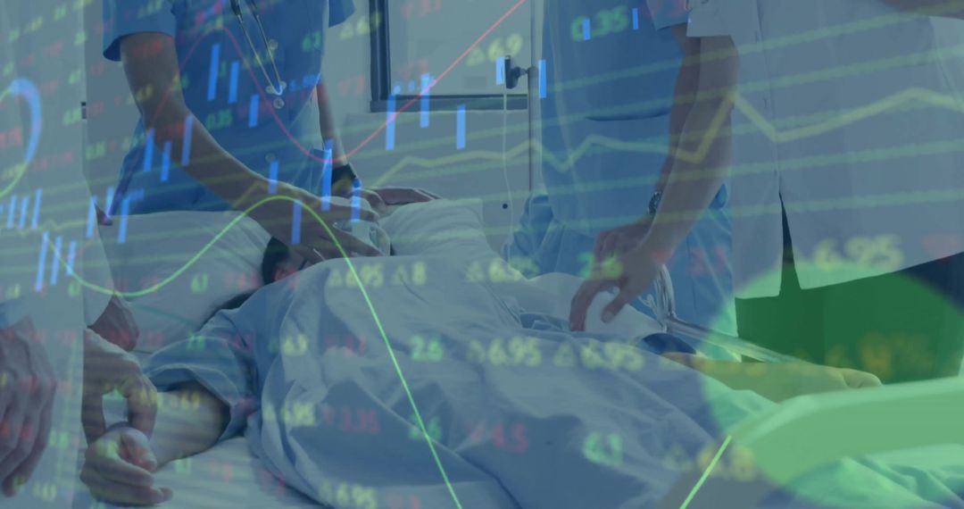 Medical Team Analyzing Economics in Healthcare Environment