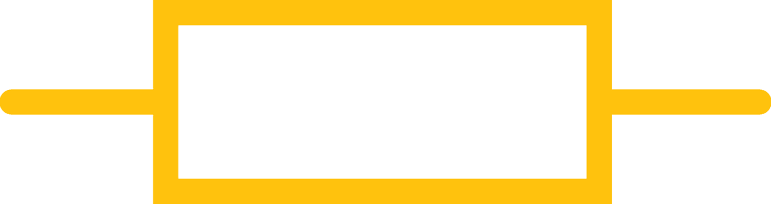 Transparent Yellow Geometric Shape with Copy Space