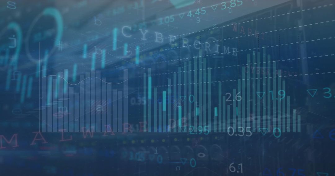 Abstract Financial Data with Virtual Cybernetic Overlays
