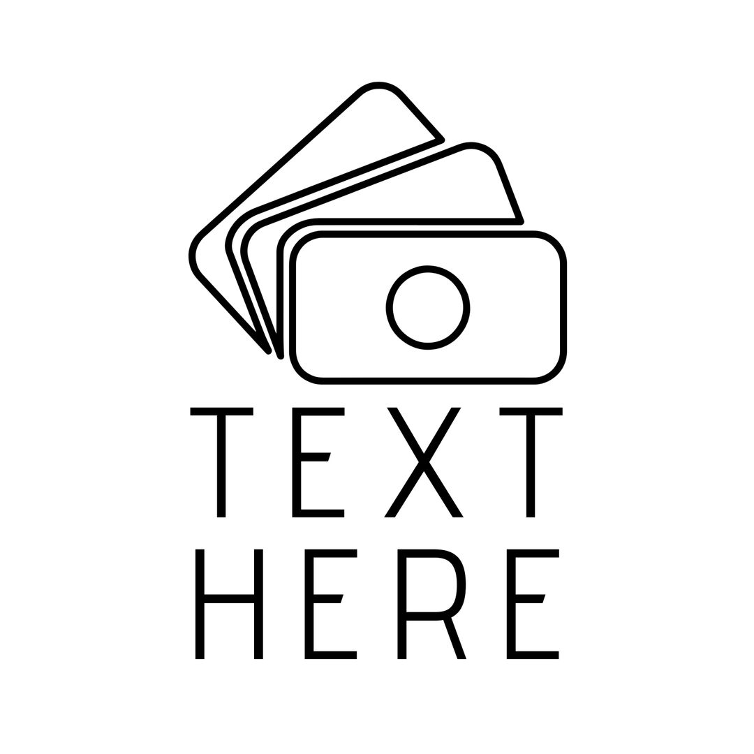 Minimalist Wallet Icon Highlighting Security for Financial Services