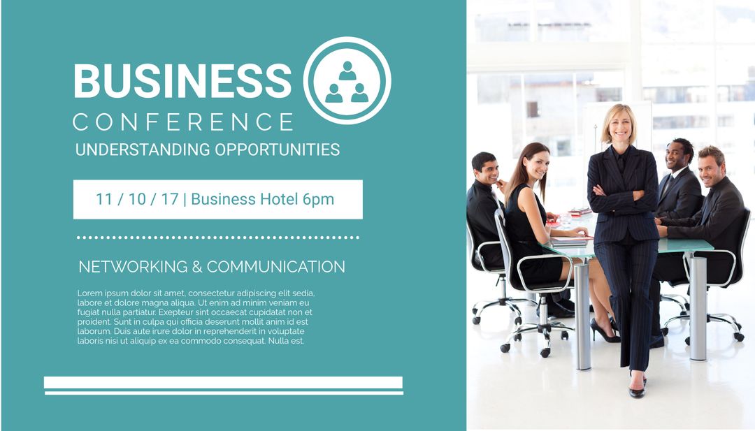 Leadership Focused Business Conference Promotion