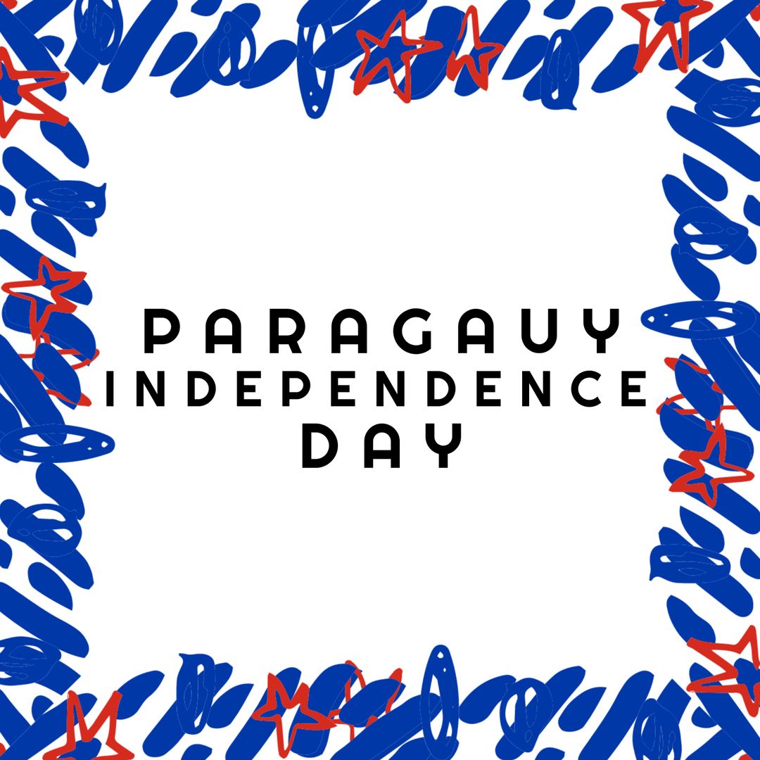 Paraguay Independence Day Celebration Graphic