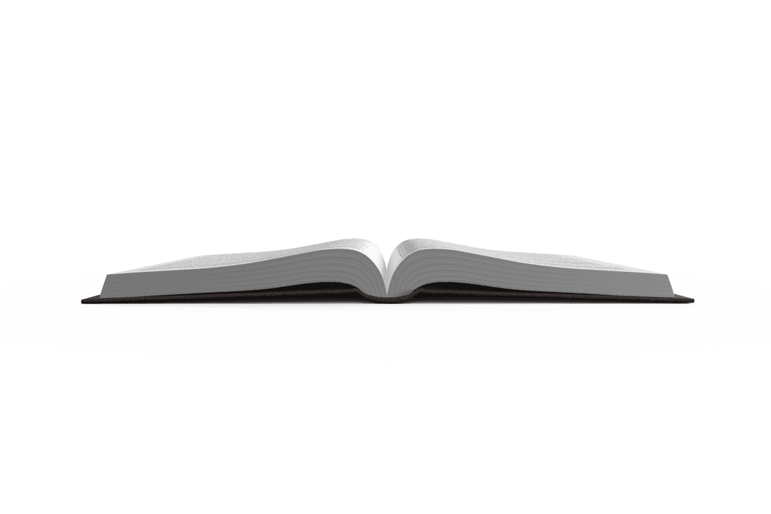 Open Book on Transparent Background with Simple Design - Download Free Stock Images Pikwizard.com