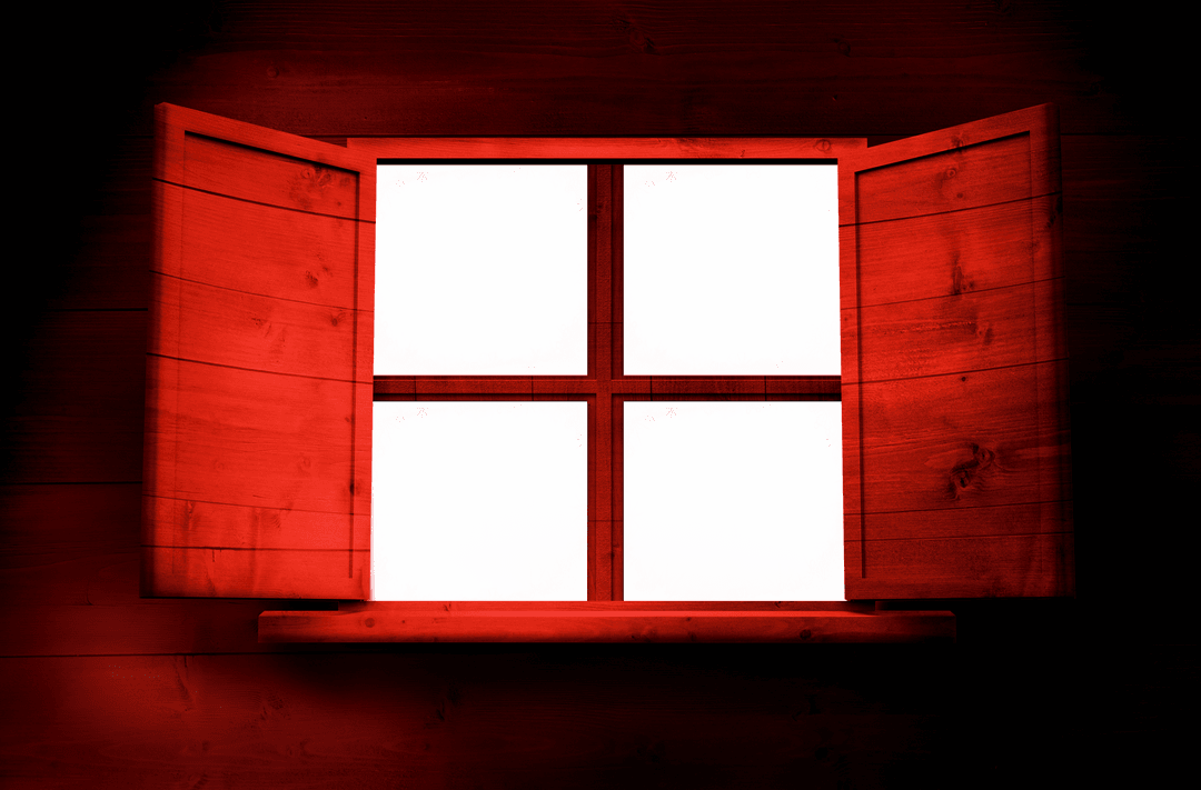Red Open Window with Transparent Background for Creative Mockups - Download Free Stock Images Pikwizard.com