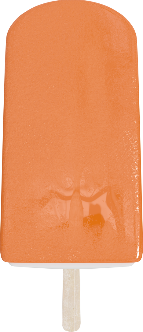 Orange Ice Cream Illustration with Copy Space on Transparent Background - Download Free Stock Images Pikwizard.com