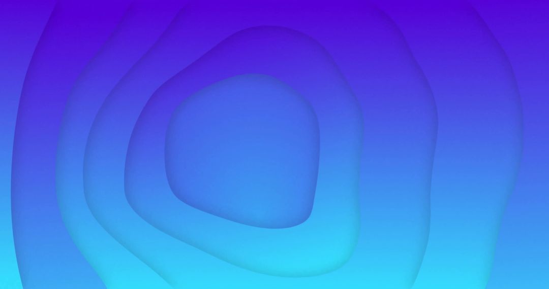 Abstract Gradient Blue Waves in Dynamic Motion