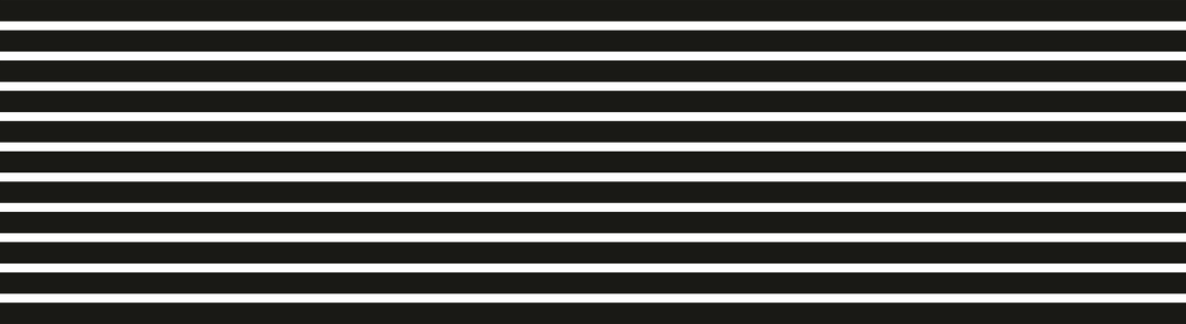 Transparent black and white striped horizontal stripes pattern