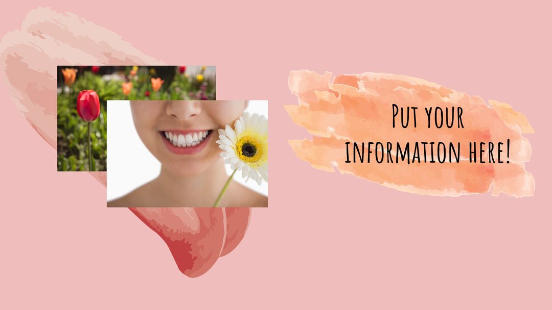 Bright Smile with Natural Beauty Emphasizing Wellness