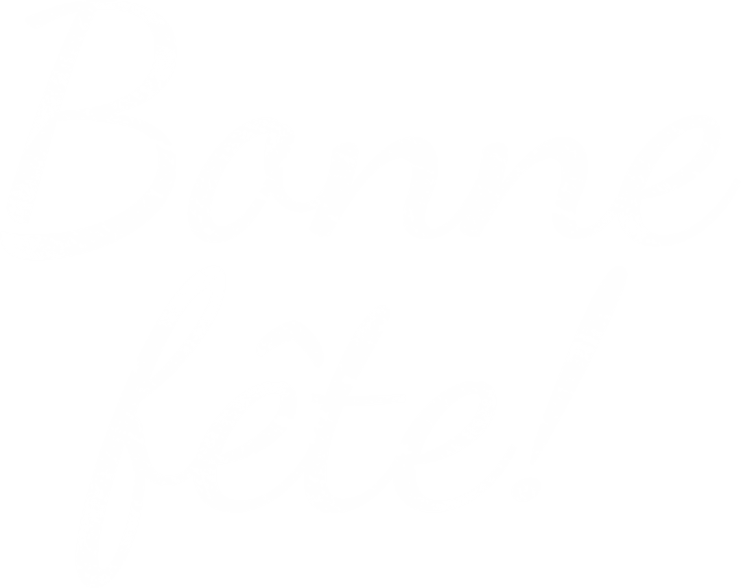 Bonne fête Text on Transparent Background, Joyful Message Graphic Design