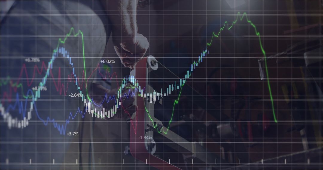 Innovative Mechanic Working with Analytics Overlay