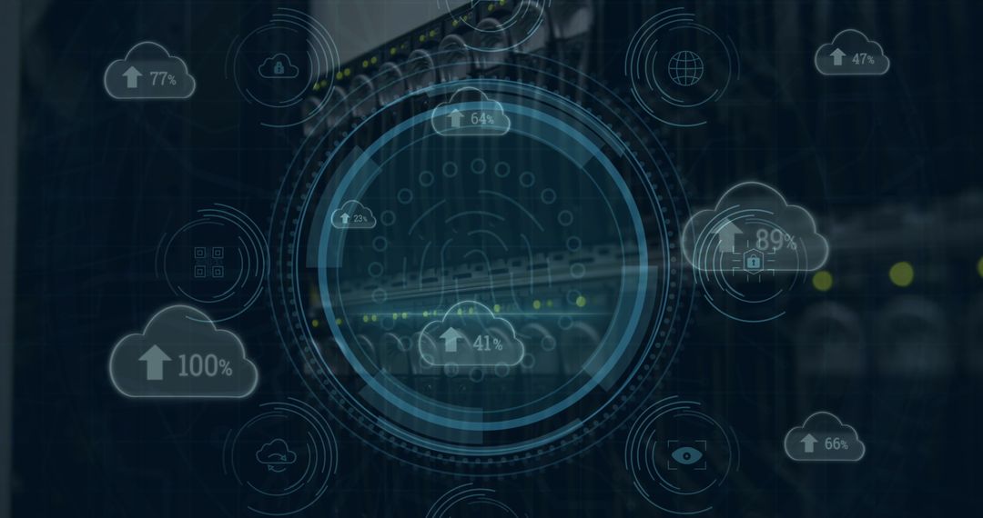 Fingerprint and Cloud Computing Interface in Server Room