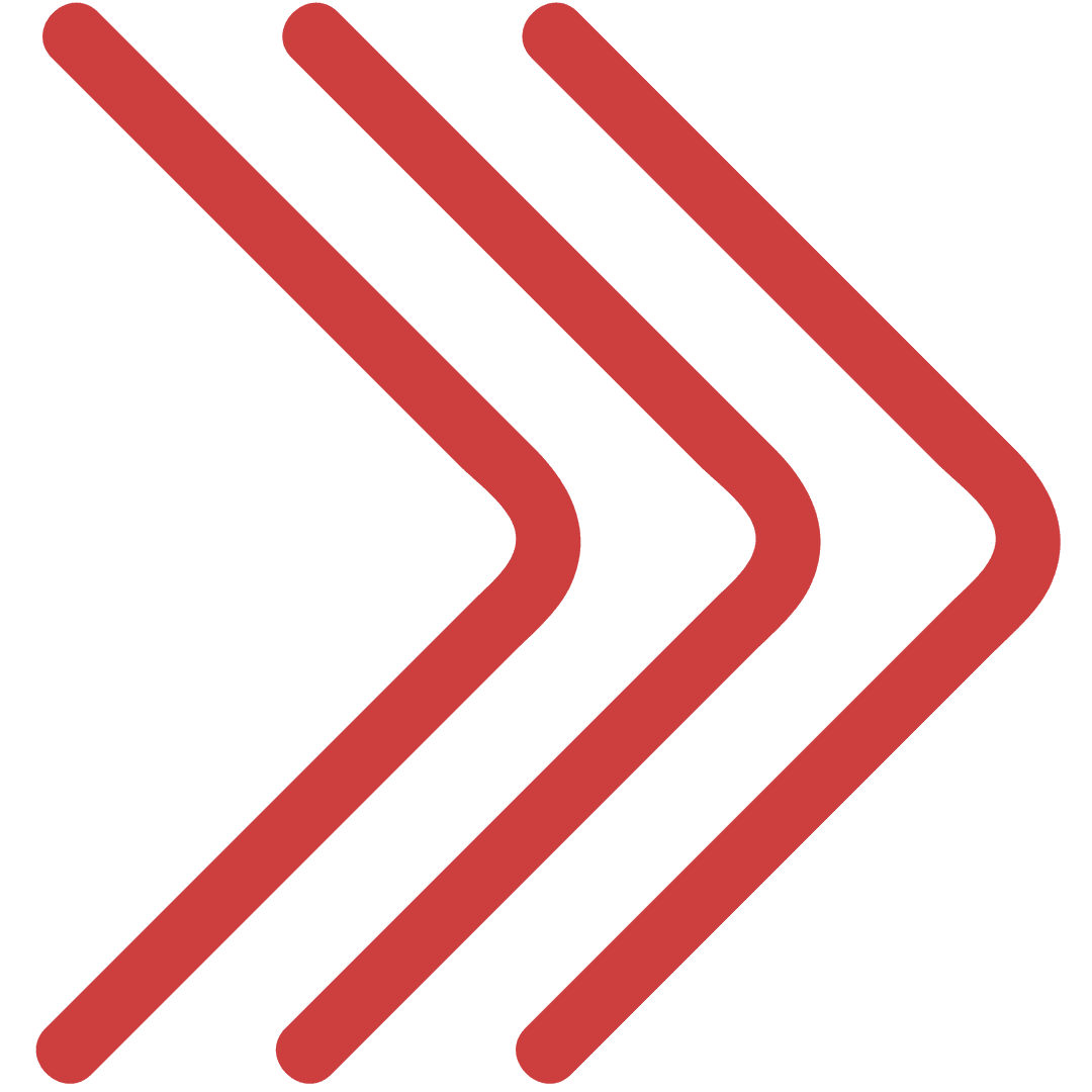 Red Arrows Symbol on Transparent Background Vector Illustration