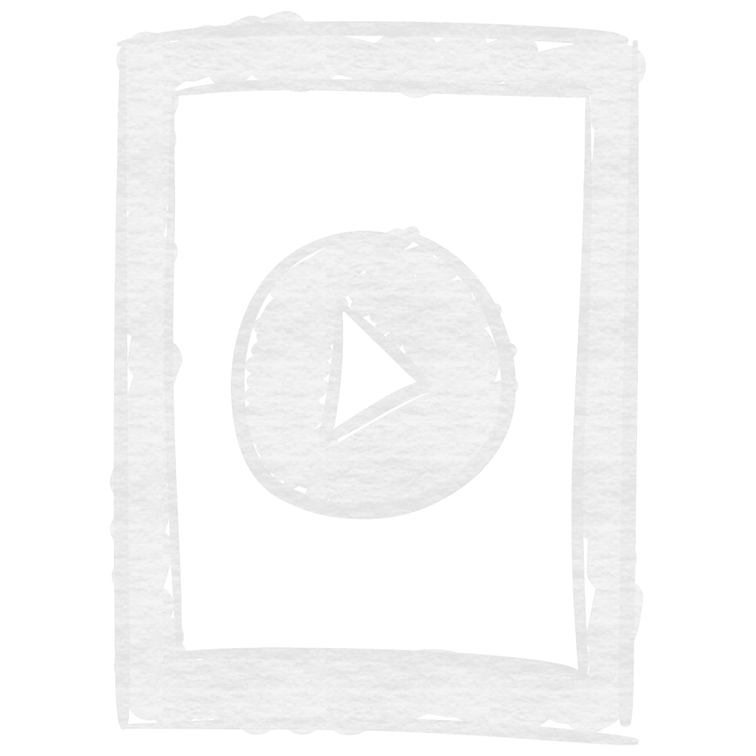 Transparent Play Button Icon Digital Illustration on Transparent Background