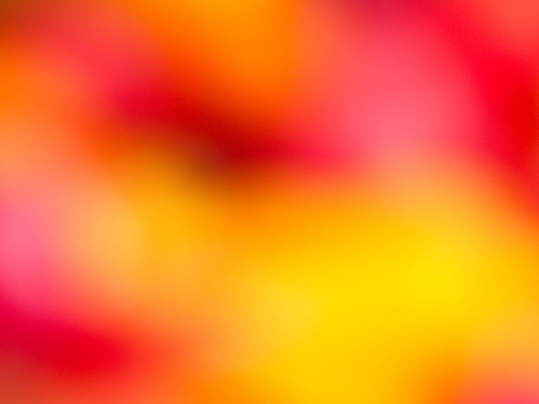 Vibrant Warm Gradient Abstract Background Blurred Pink Red Yellow Soft Hues for Creative Use